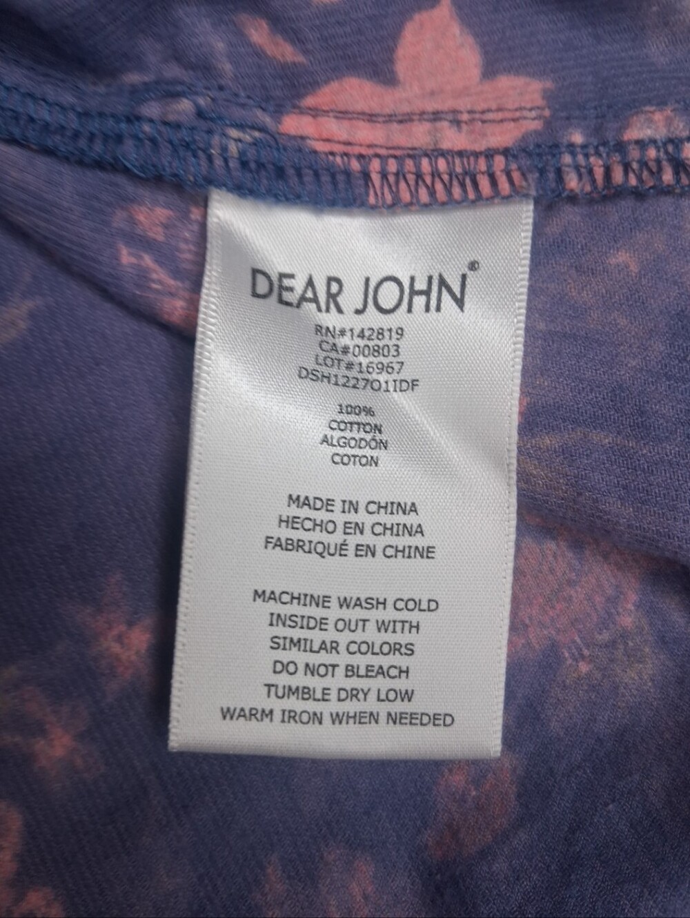 Dear John Pearl Snap Button Up Shirt Cottagecore Long Puff Sleeve Corduroy Sz M - Picture 13 of 13